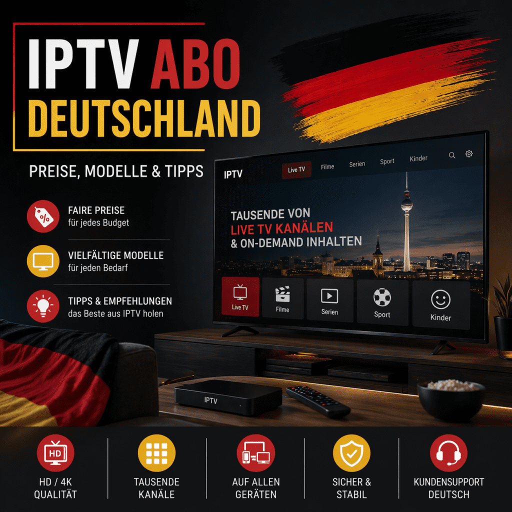 IPTV Abo Deutschland (2026) – Preise, Modelle & Tipps im Überblick